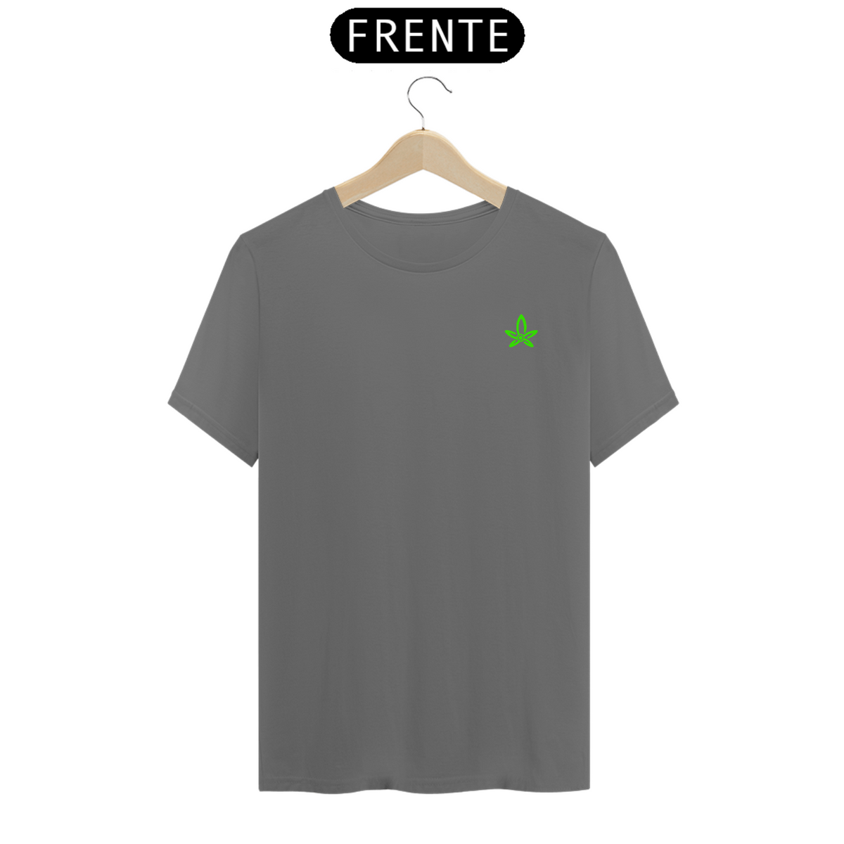 Nome do produto: Camiseta Estonada Naturalmente Simbolo Verde