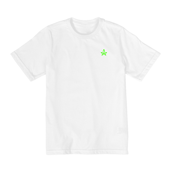 Camiseta Infantil (2-8) Naturalmente Simbolo Verde