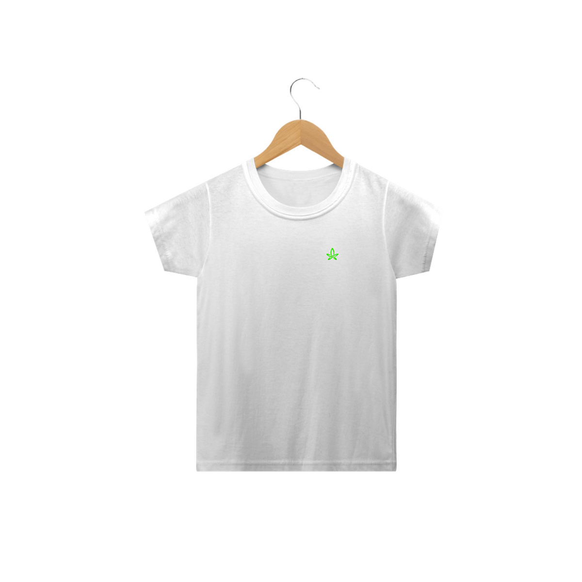Nome do produto: Camiseta Infantil Classic Naturalmente Simbolo Verde