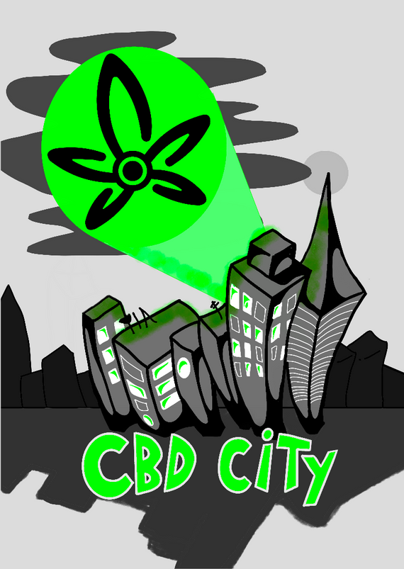 Poster CBD City