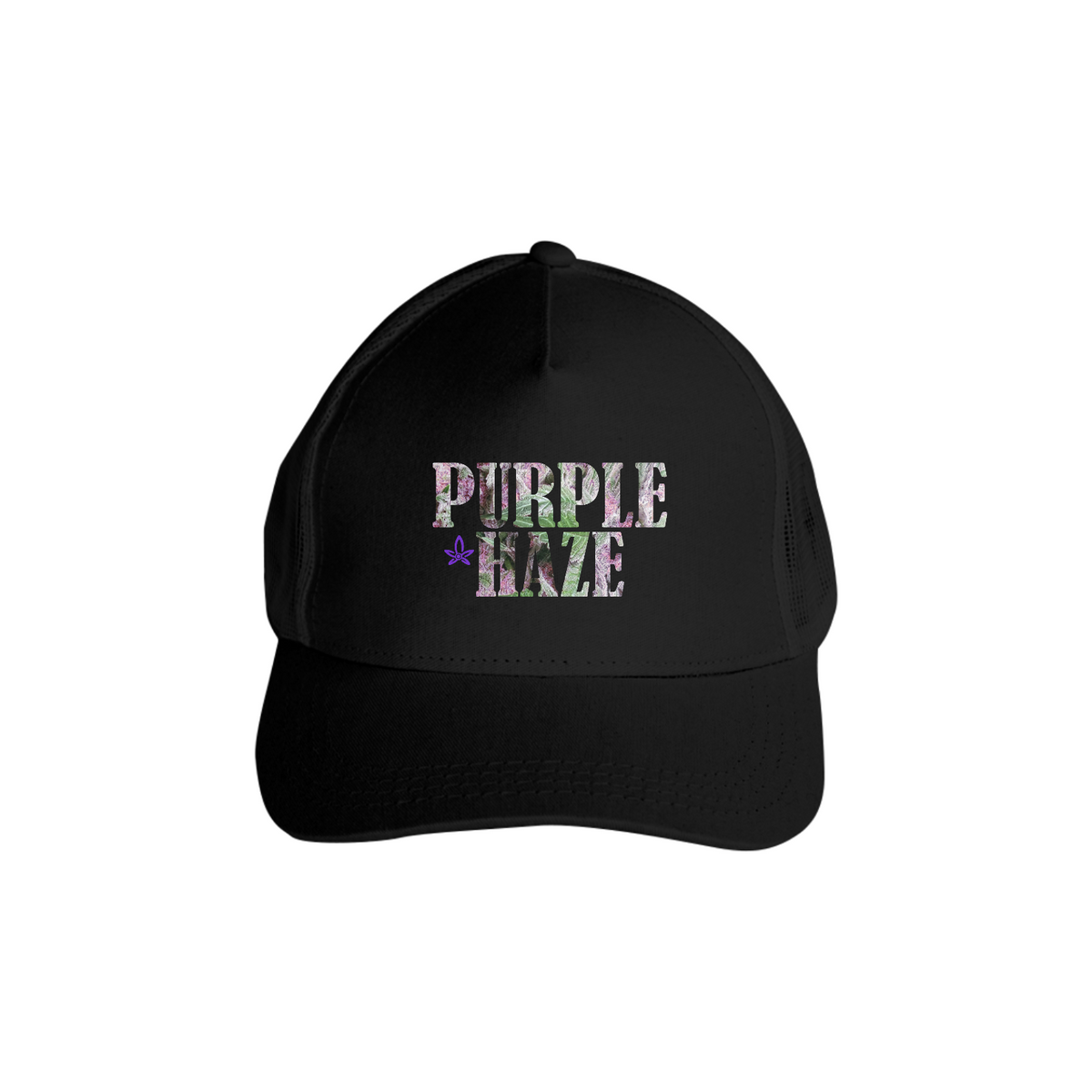 Nome do produto: Boné Americano com Tela Purple Haze