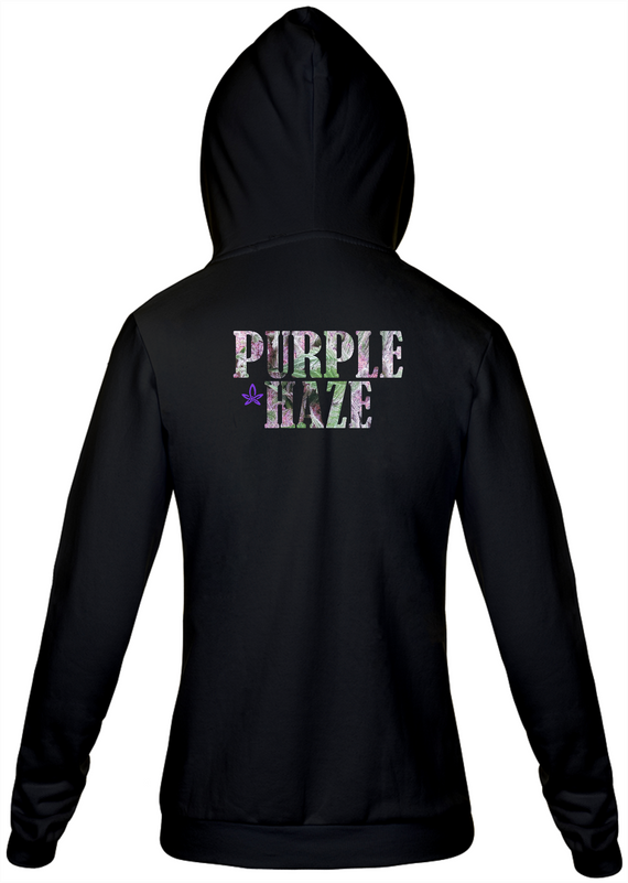 Moletom com Zíper Purple Haze
