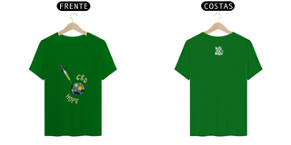 Nome do produtoCamiseta CBD Hope - Logo Branco