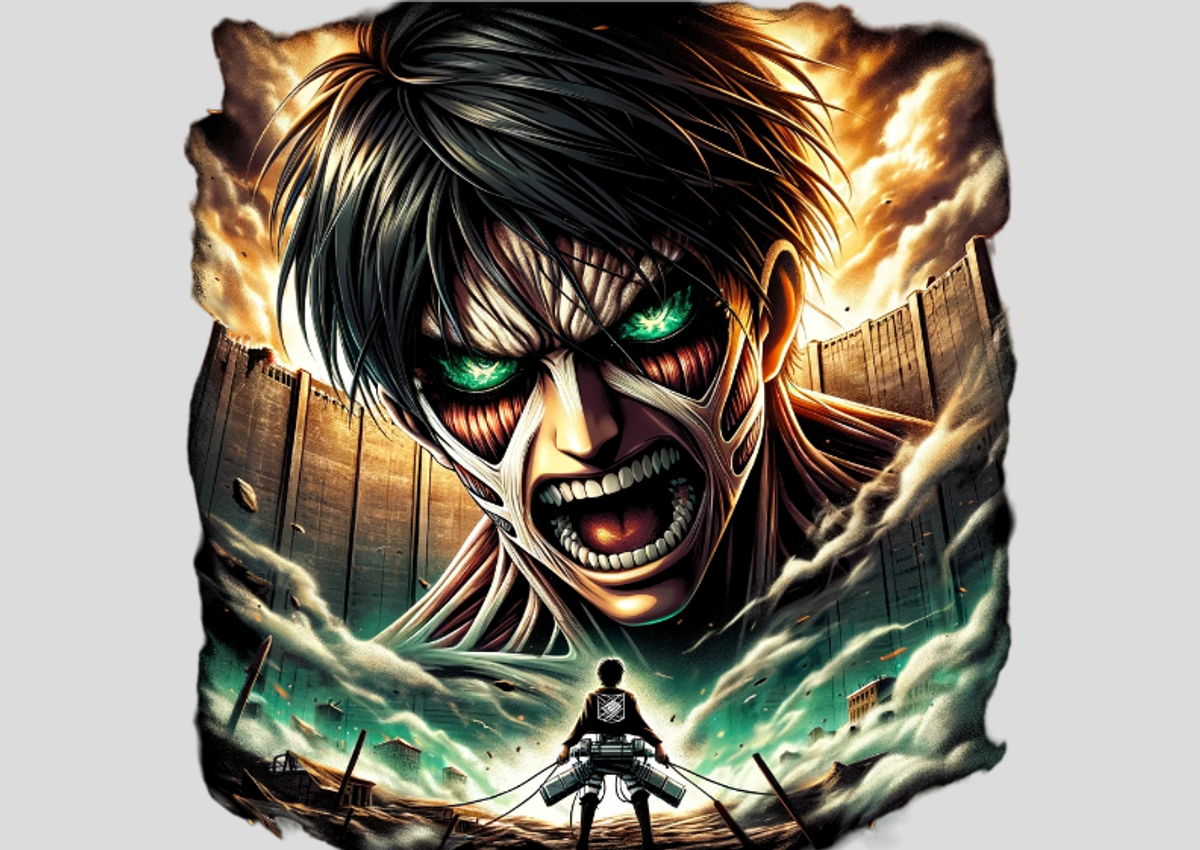 Nome do produto: Poster- Eren Tatakae