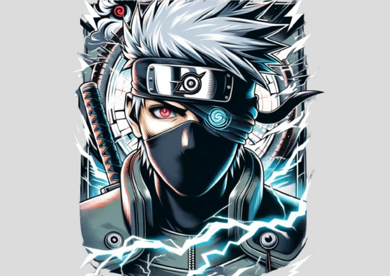 Poster- Kakashi Ninja da Quebrada