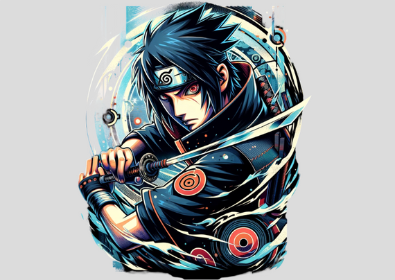 Poster - Sasuke Ninja Renegado