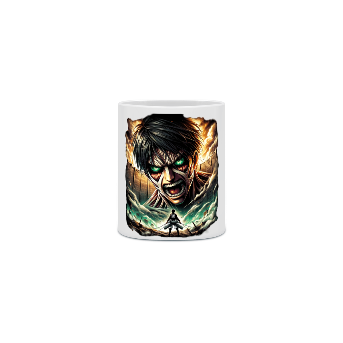 Nome do produto: Caneca - Eren Tatakae