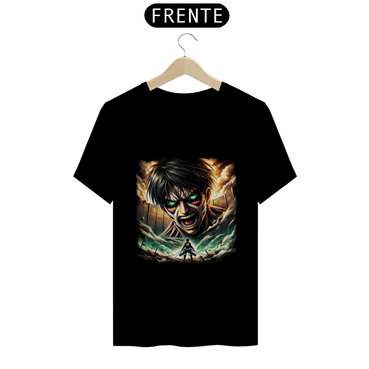 Nome do produto: Camisa- Eren Tatakae