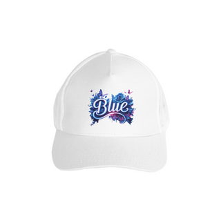 Nome do produtoBoné Americano com tela (TRUCKER) - BLUE