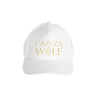 Nome do produtoBoné Americano com tela (TRUCKER) - CAZUZAWOLF GOLD