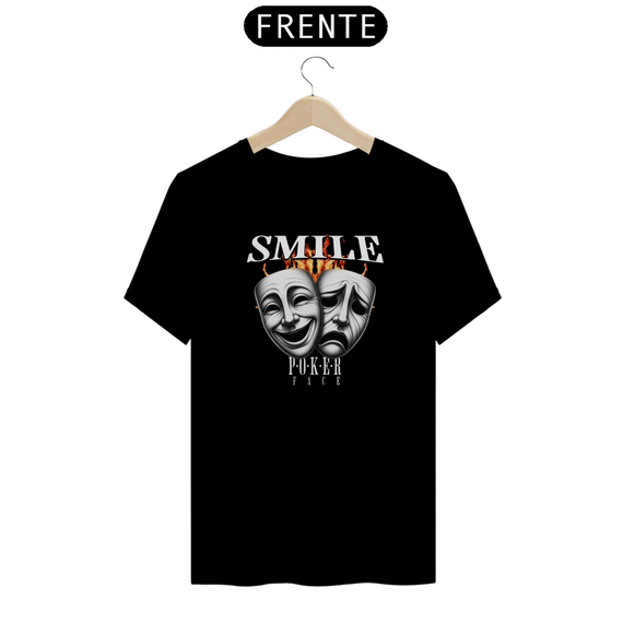 CAMISETA SMILE POKER FACE