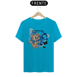 Nome do produtoT-Shirt Classic - Sensibilidade Felina!