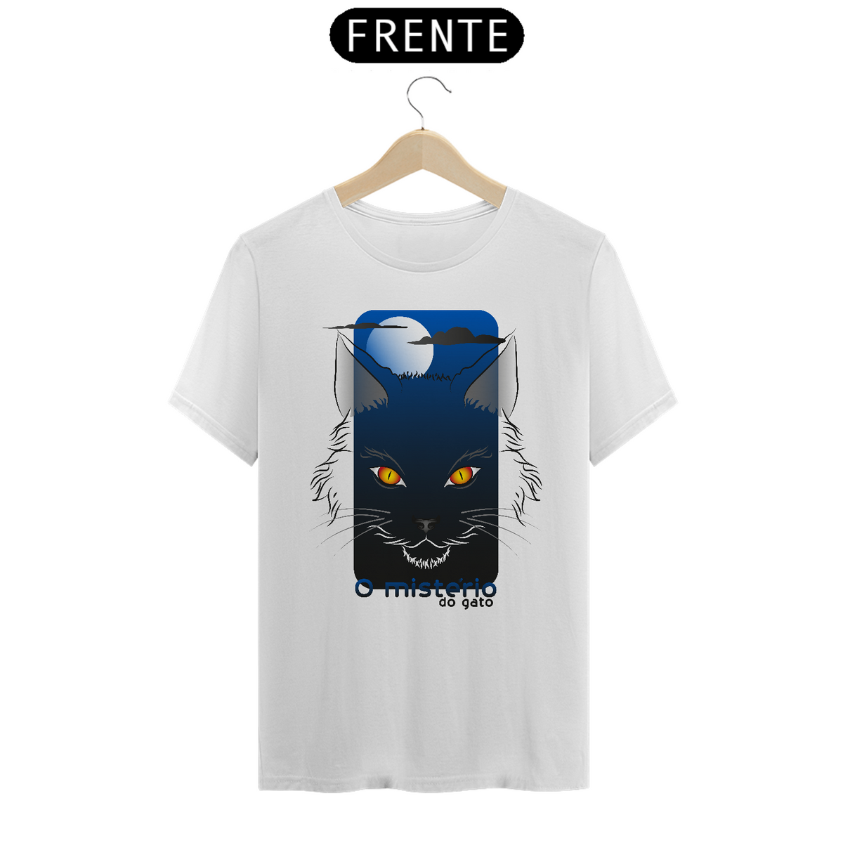 Nome do produto: T-Shirt Classic - O mistério do gato - 1