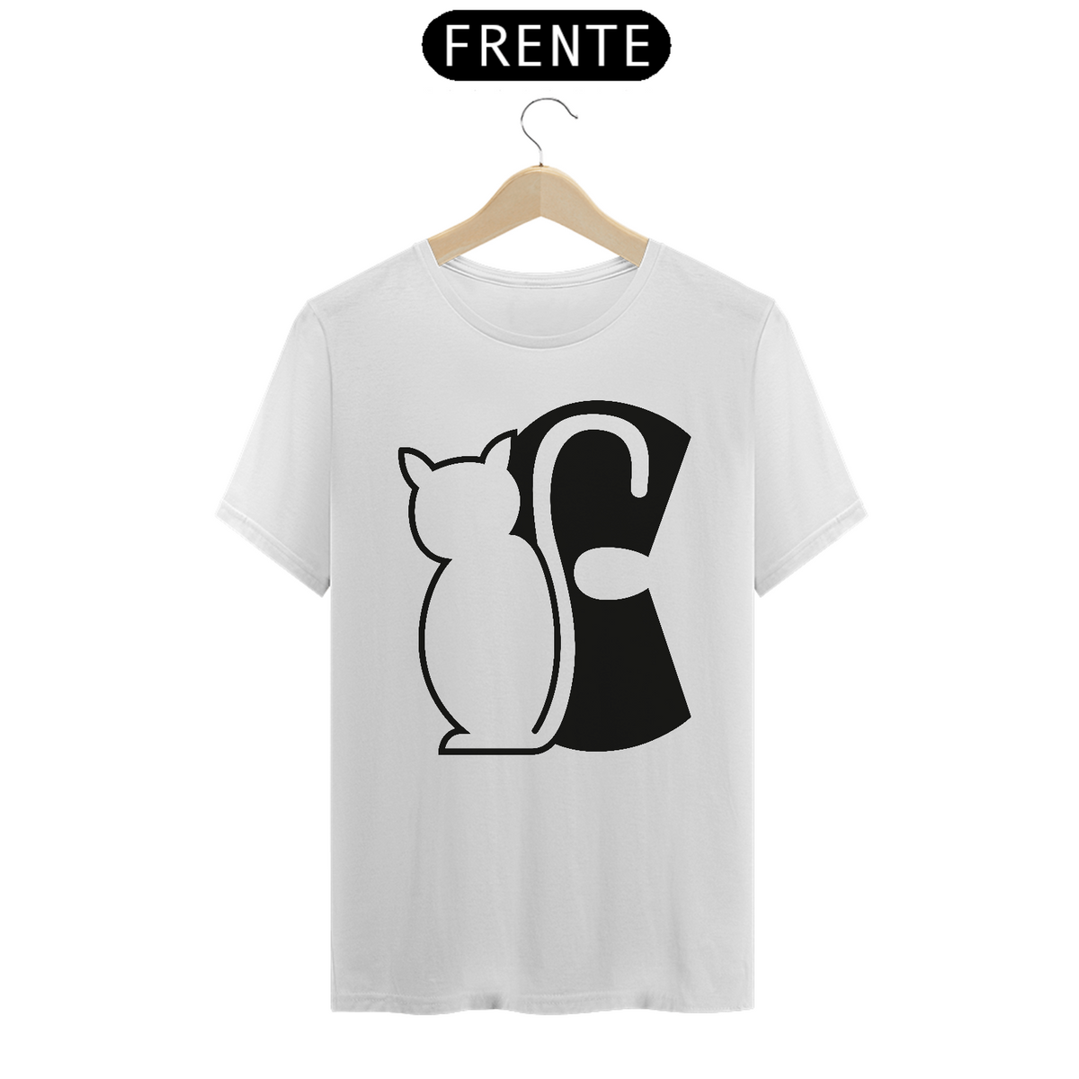 Nome do produto: T-Shirt Classic - Simbolo Cartoon CAT - 1