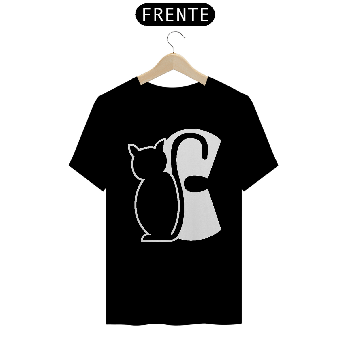 Nome do produto: T-Shirt Classic - Símbolo Cartoon CAT - 2
