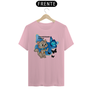 Nome do produtoT-Shirt Classic - Sensibilidade Felina!