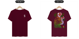 Nome do produtoT-Shirt Quality - Floral cores escuras