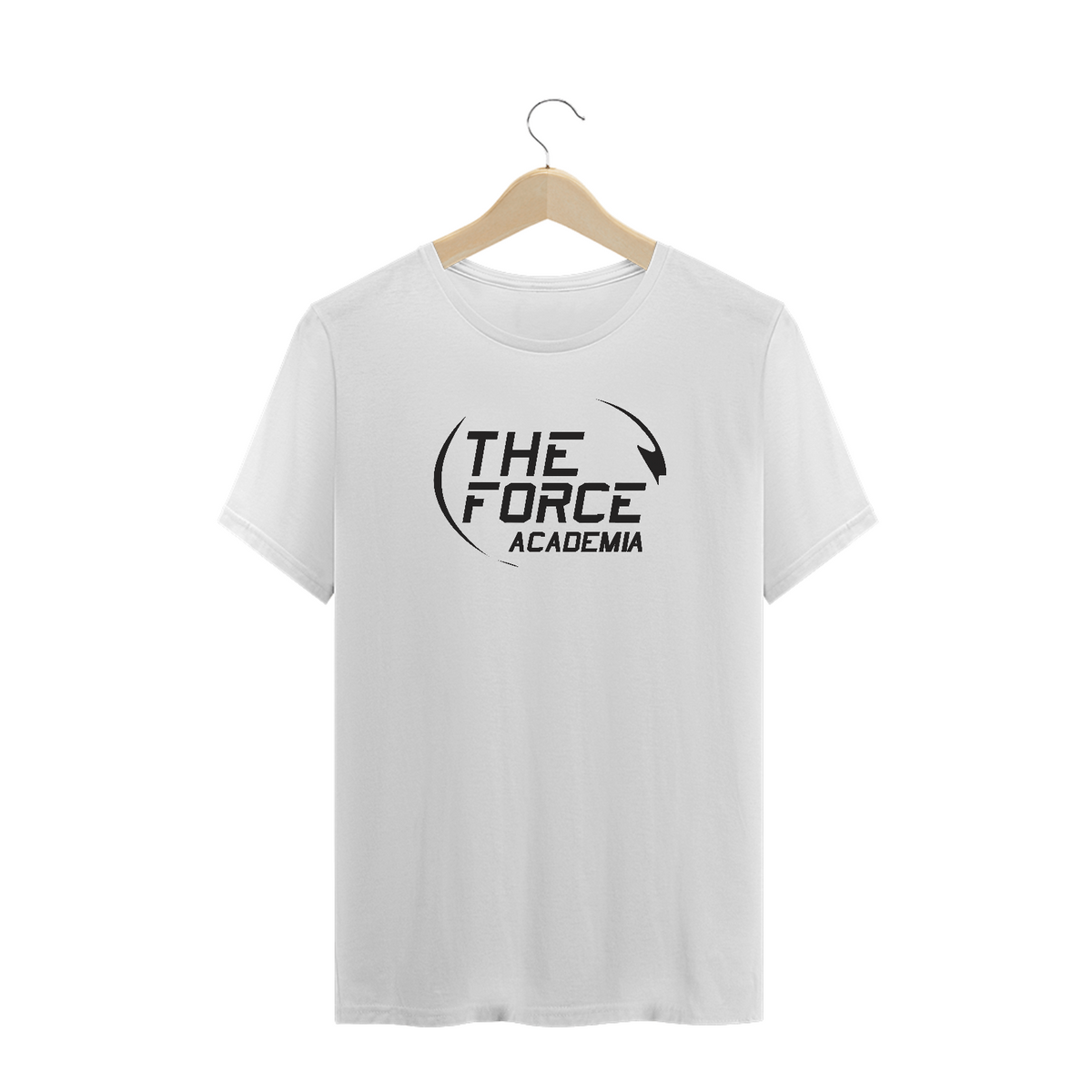 Nome do produto: Camiseta Plus Size G1 ao G4 The Force Logo Preto  