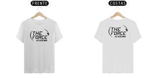 Nome do produtoCamiseta Classic The Force Preto x Costas Preto 