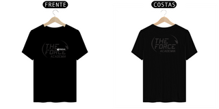 Nome do produtoCamiseta Classic The Force Preto x Costas Preto 