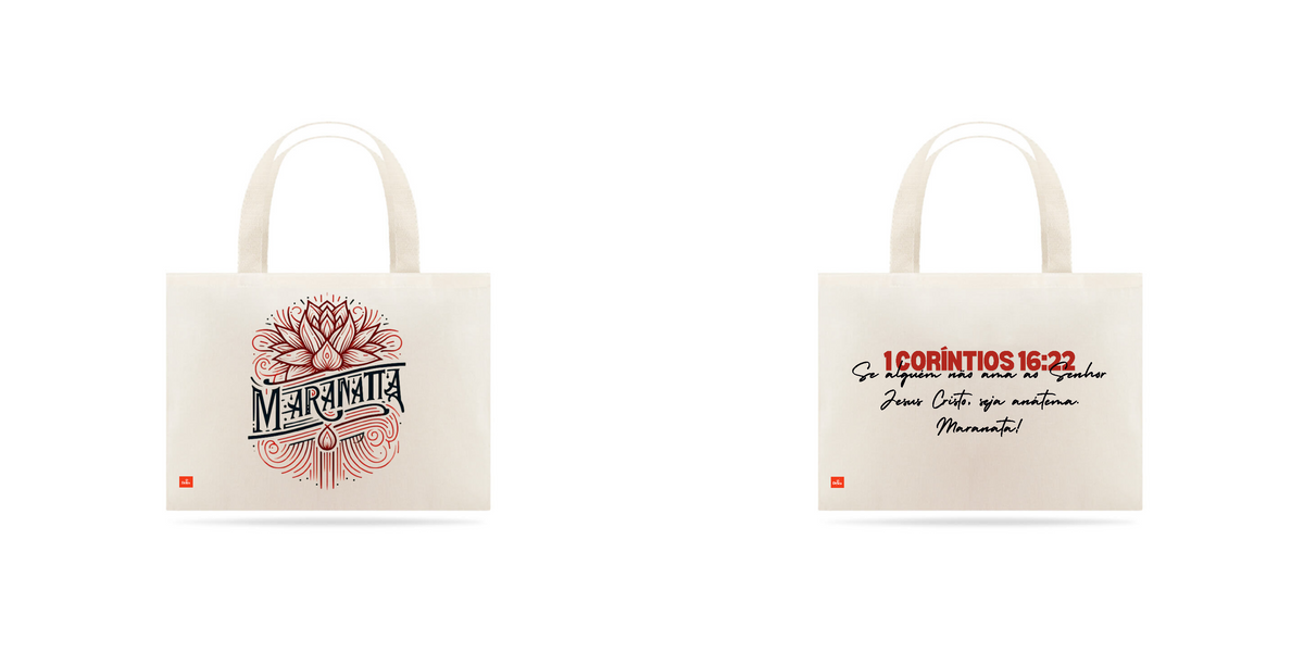 Nome do produto: Destra - Eco Bag Maranata