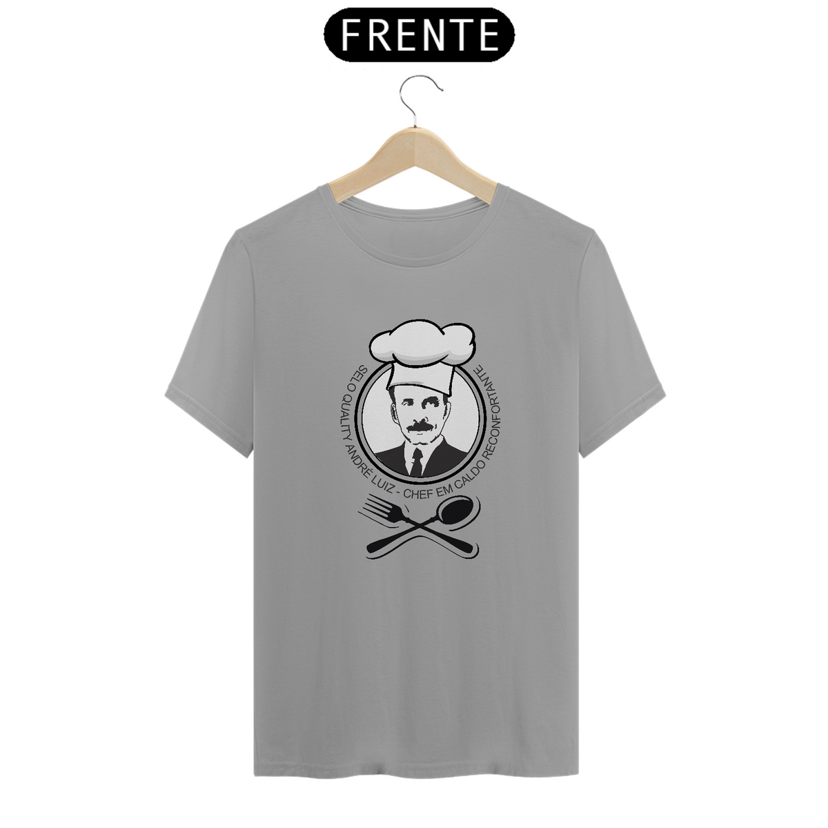 Nome do produto: Camiseta Chef André Luiz