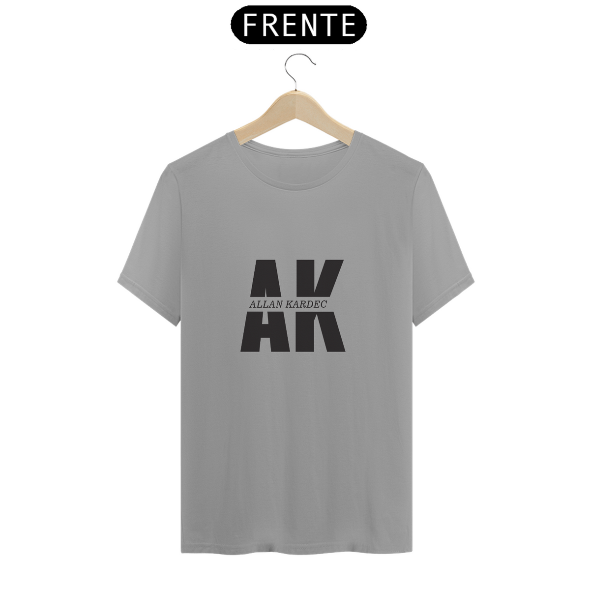 Nome do produto: Camiseta Espirita Allan Kardec AK