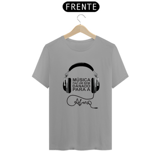 Camiseta Espírita Música faz Bem pra Alma