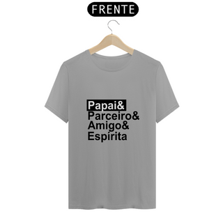 Nome do produtoCamiseta Espírita Papai & Parceiro