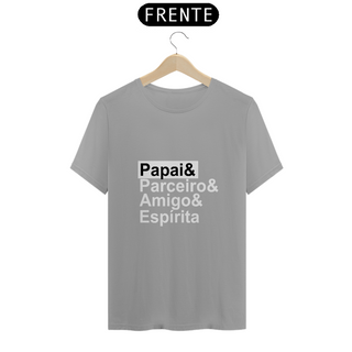 Nome do produtoCamiseta Espírita Papai & Parceiro