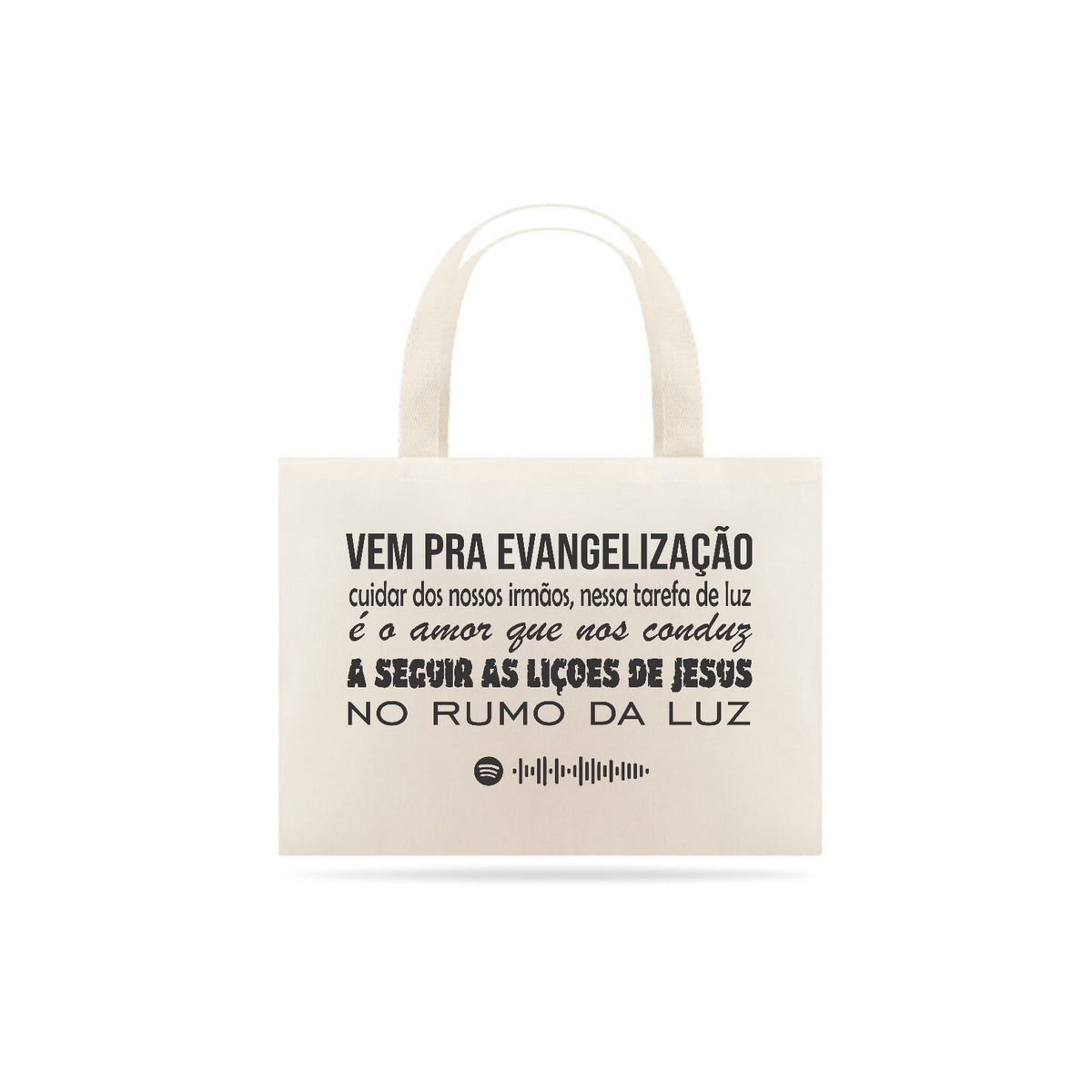 Nome do produto: Ecobag Grande Evangelizar é Amar 6