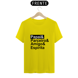 Nome do produtoCamiseta Espírita Papai & Parceiro