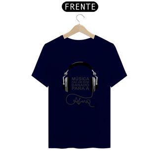 Nome do produtoCamiseta Espírita Música faz Bem pra Alma