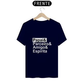 Nome do produtoCamiseta Espírita Papai & Parceiro