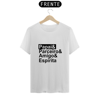 Nome do produtoCamiseta Espírita Papai & Parceiro