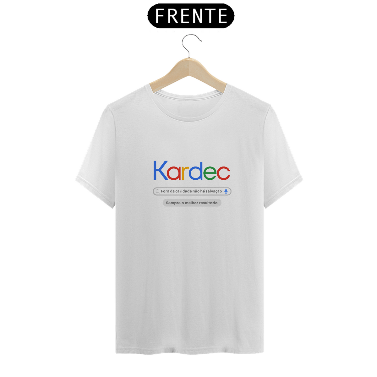 Nome do produto: Camiseta Espírita Buscar em Kardec