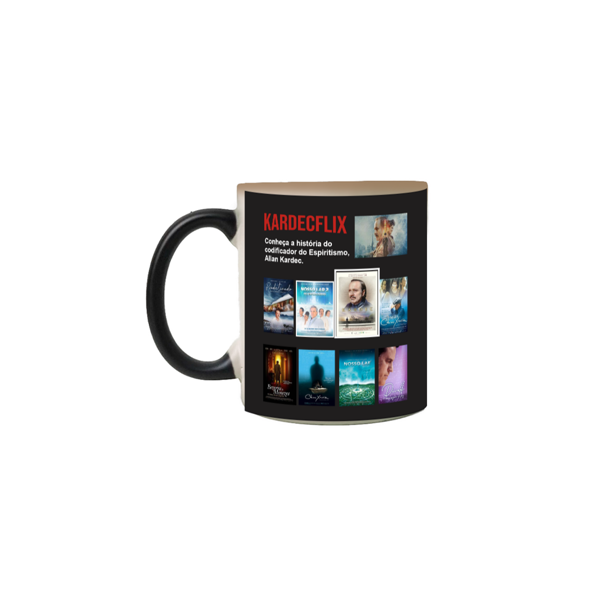 Nome do produto: Caneca Mágica Kardecflix