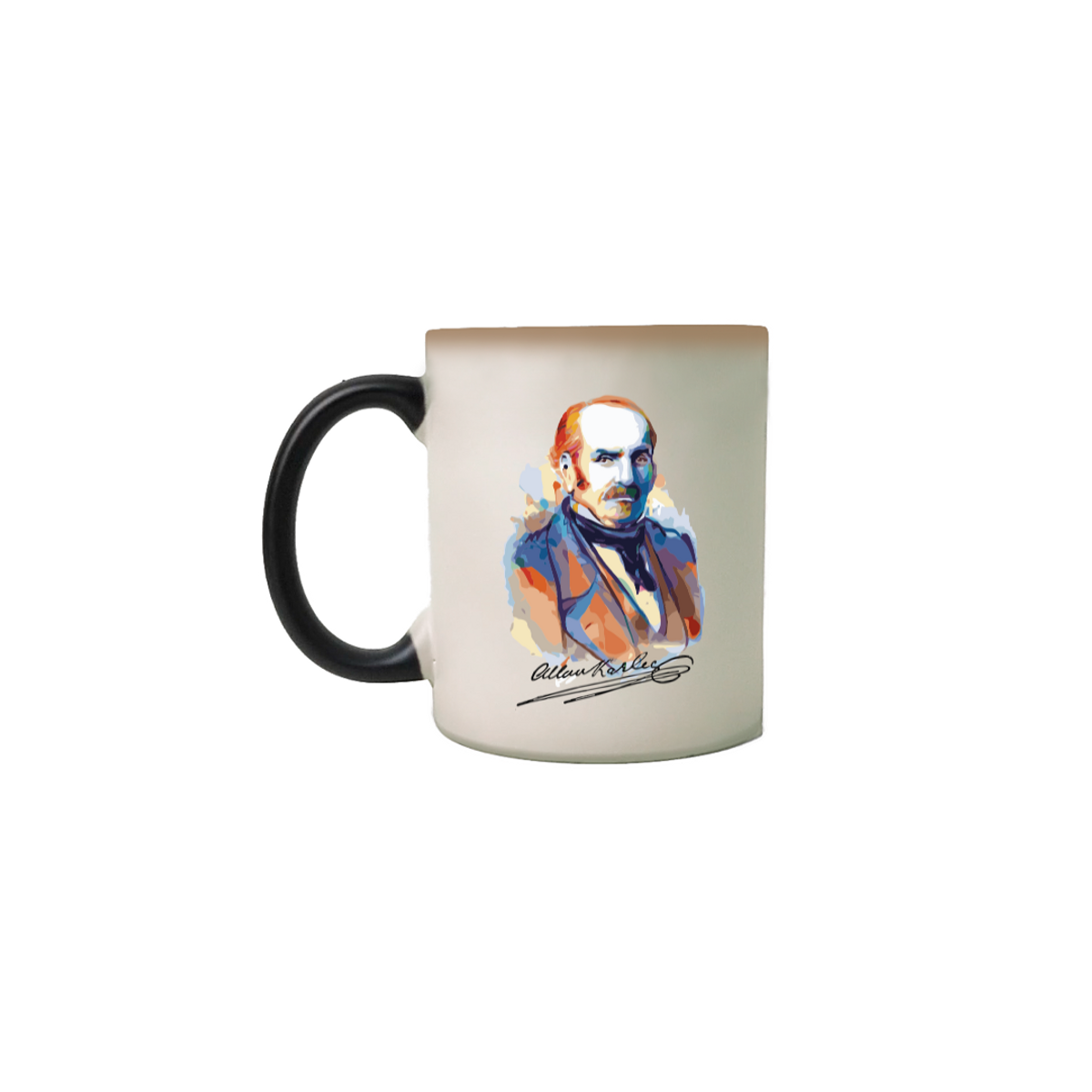 Nome do produto: Caneca Mágica Allan Kardec Pintura