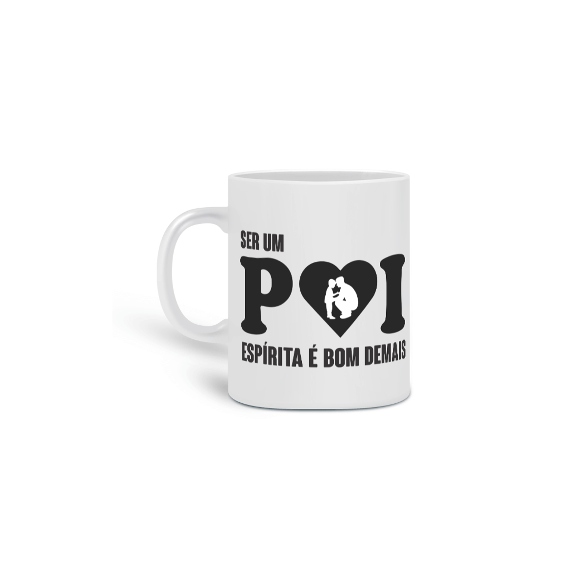 Nome do produto: Caneca Espírita Pai Espírita