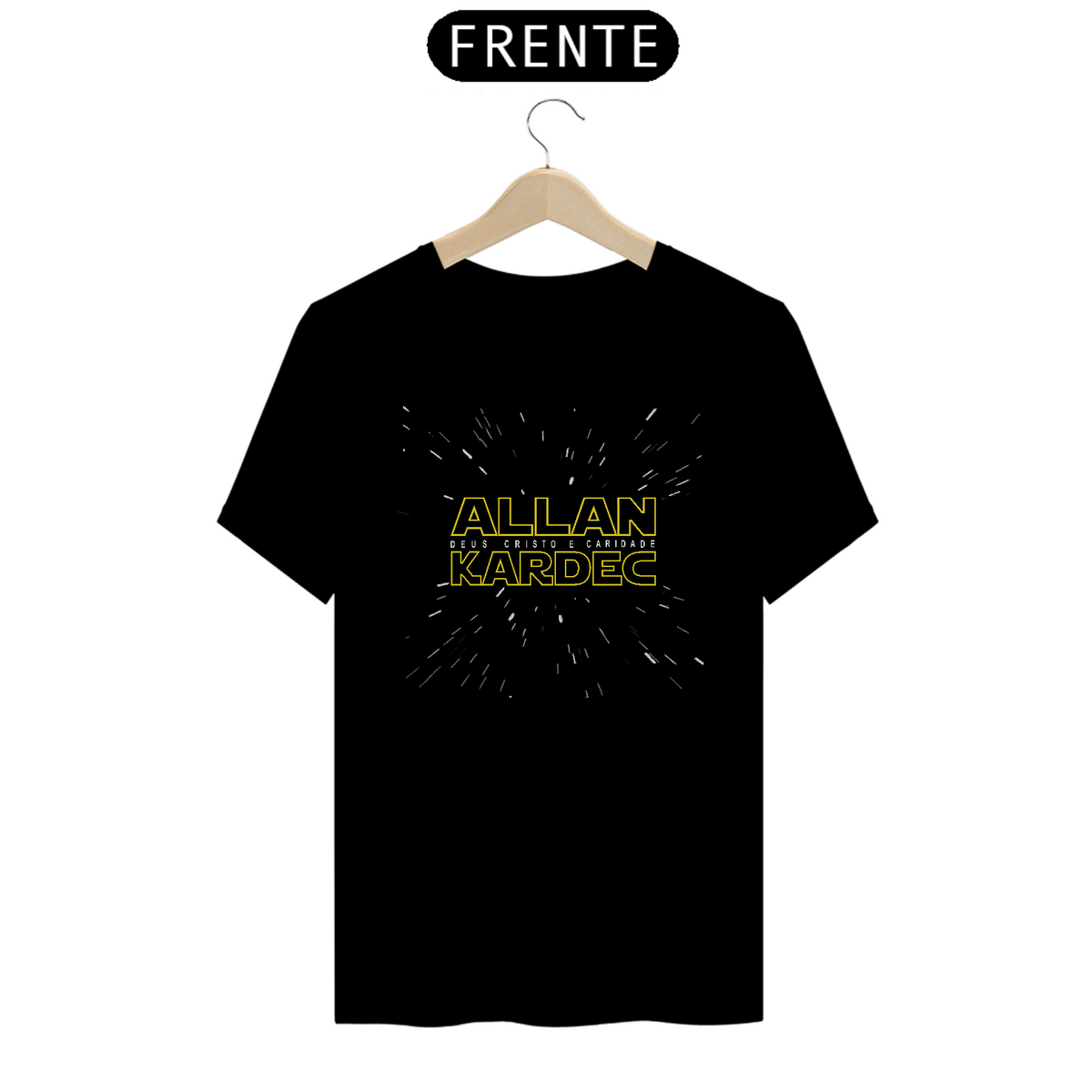 Nome do produto: Camiseta Espirita Allan Kardec SW