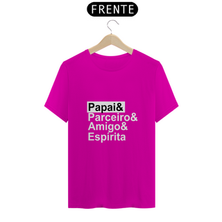 Nome do produtoCamiseta Espírita Papai & Parceiro