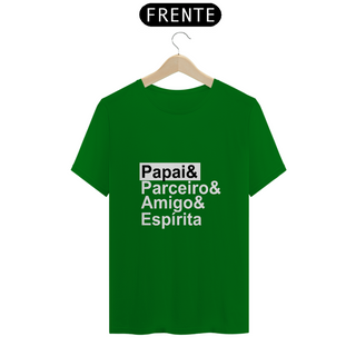 Nome do produtoCamiseta Espírita Papai & Parceiro