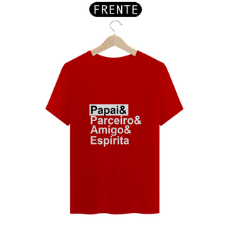 Nome do produtoCamiseta Espírita Papai & Parceiro