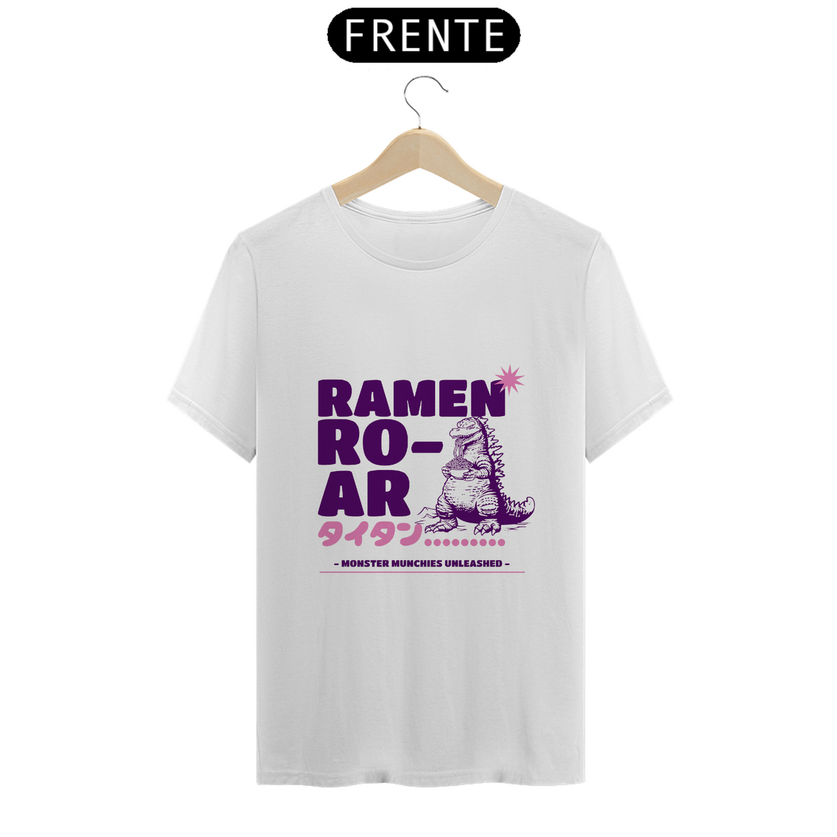 Nome do produto: T-shirt - Ramen Ro-ar 