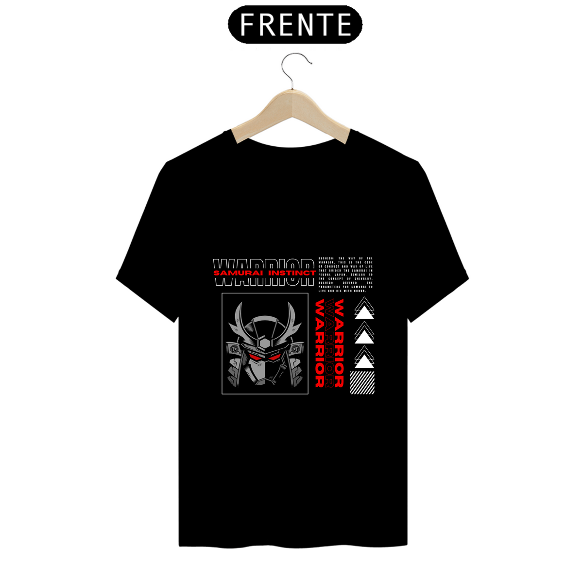 Nome do produto: T-shirt Premium - Samurai Instinct