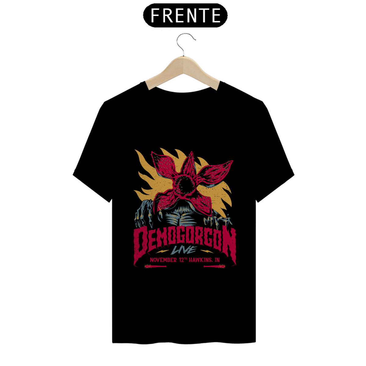 Nome do produto: T-shirt - Demogorgon Live