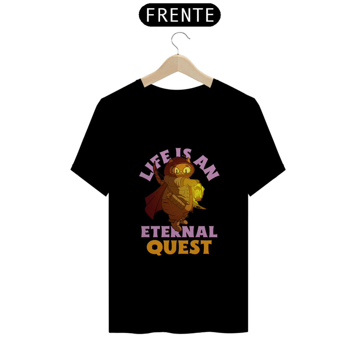 Nome do produto: T-shirt - Life is an Eternal Quest