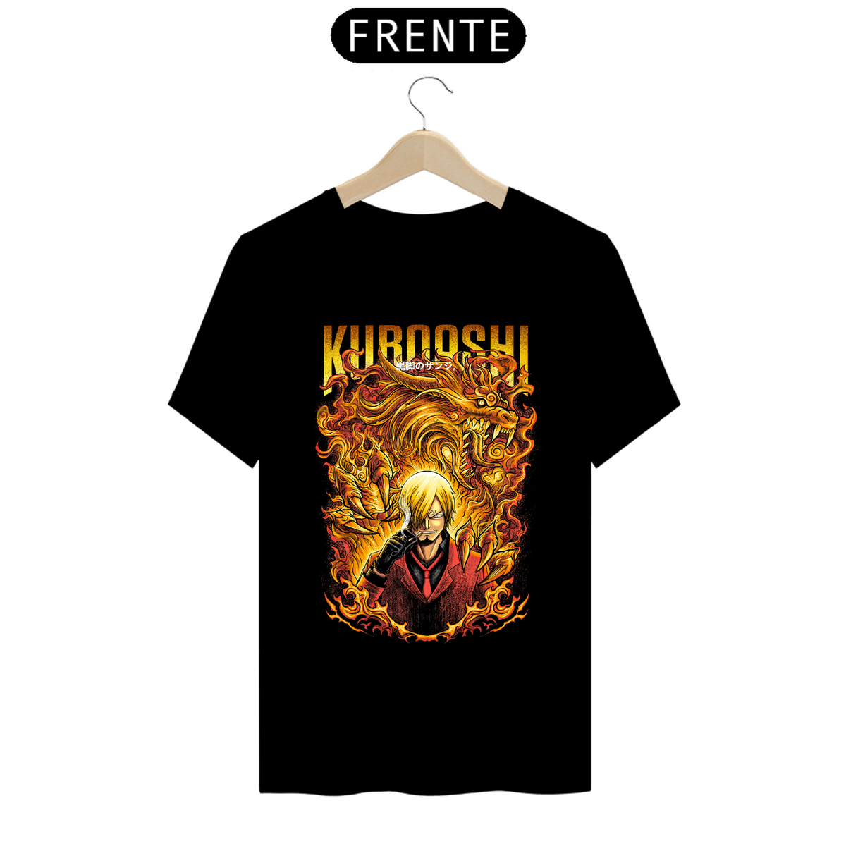 Nome do produto: T-shirt Premium - Sanji  Kuroashi 