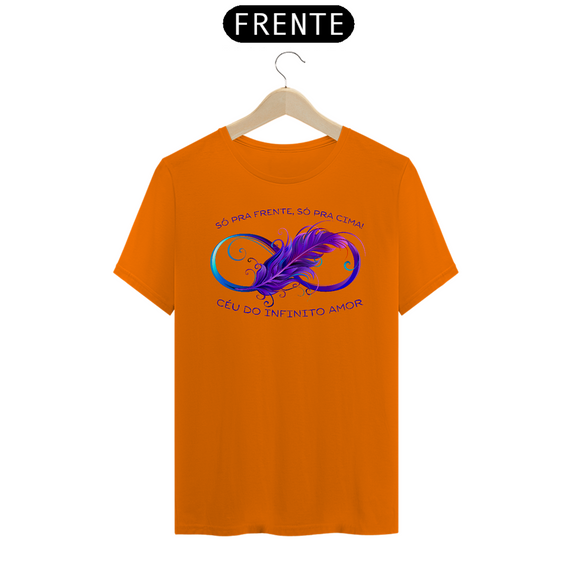 Camiseta Símbolo do Infinito | Pena Roxa | Várias Cores