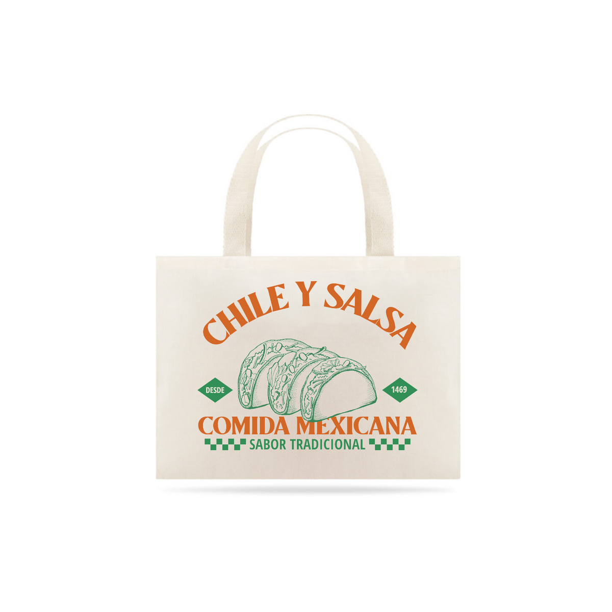 Nome do produto: Ecobag Chile y Salsa